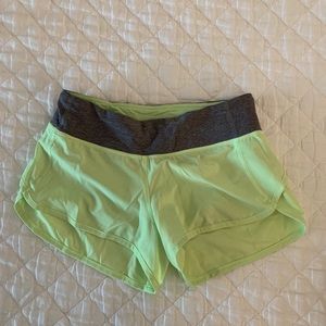 Lululemon speed shorts shorts